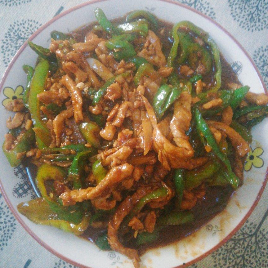 下饭神菜--青椒肉丝