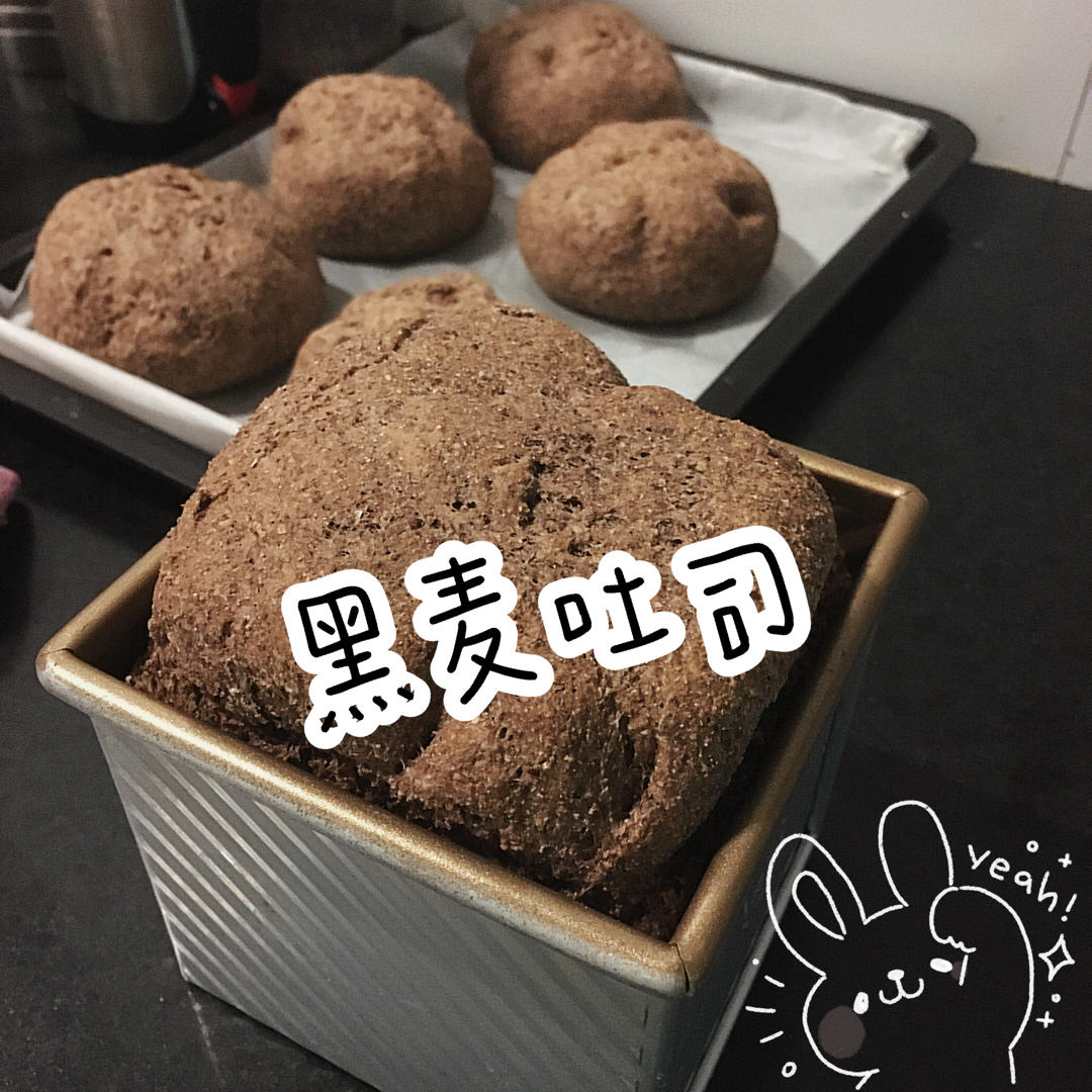 百分百全麦减脂面包