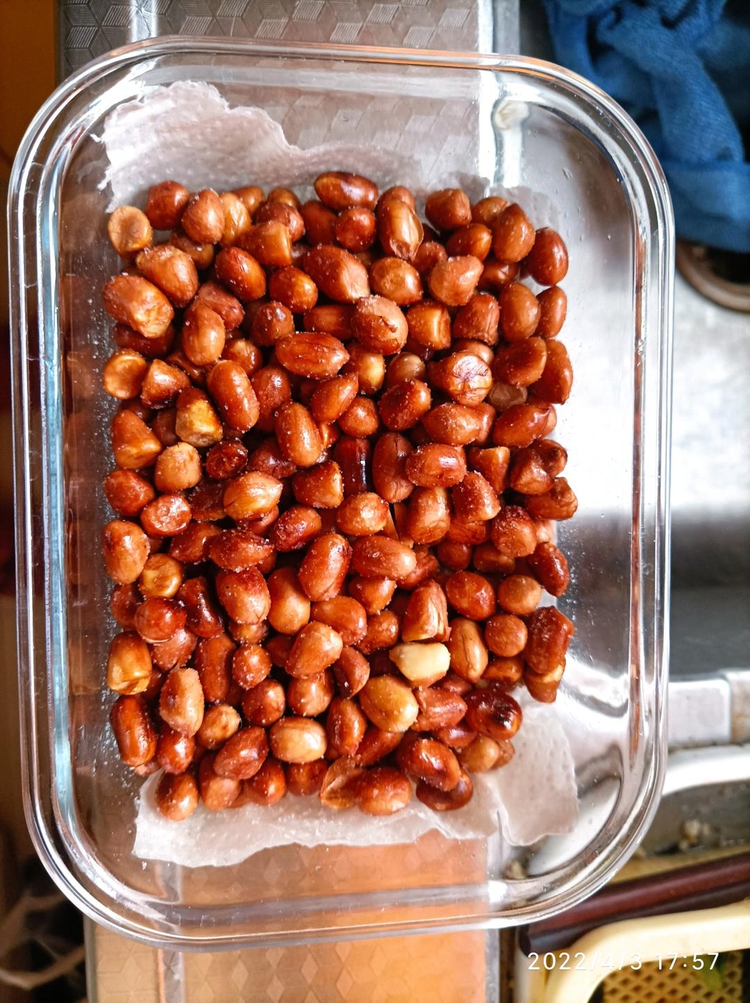 又香又脆不发软的炒花生米