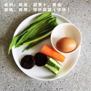 芙蓉蔬菜汤的做法 步骤1