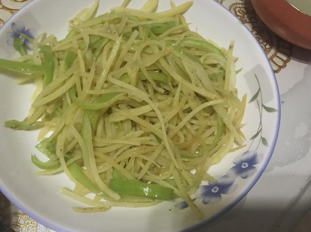 尖椒土豆丝
