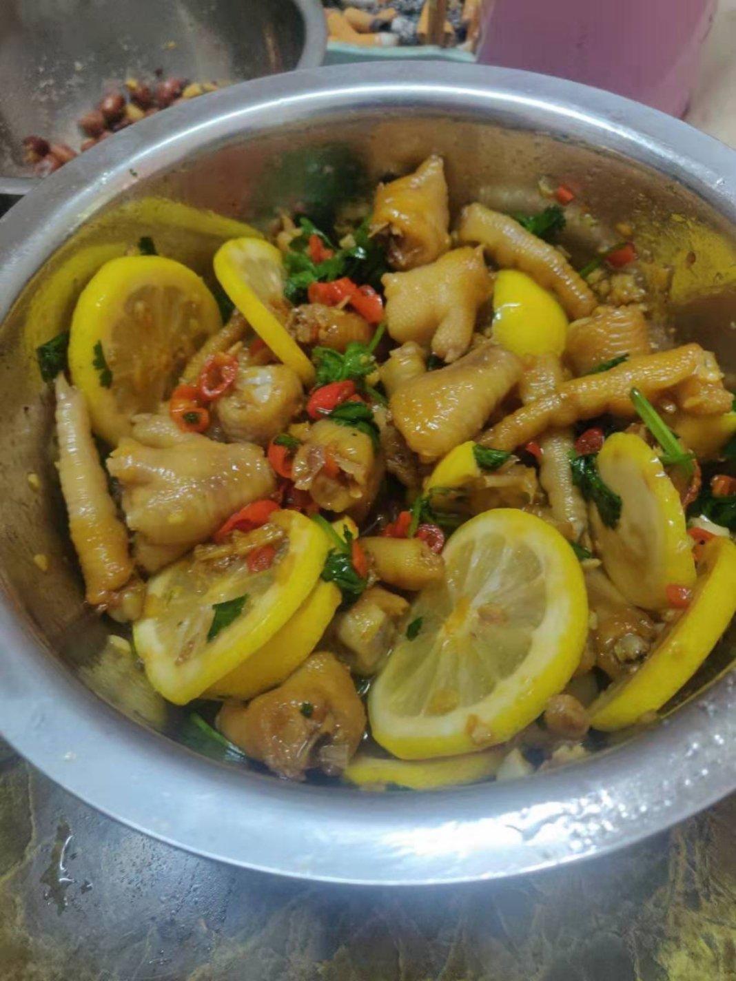 超好吃的🍋酸辣凤爪