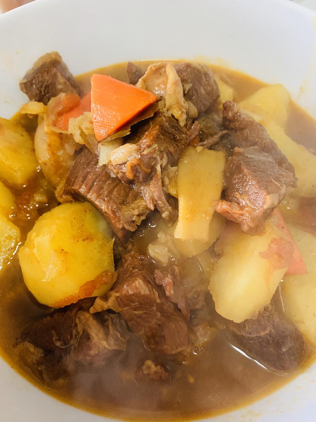 西红柿牛腩的做法