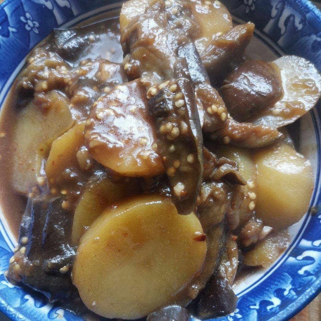 土豆炖茄子