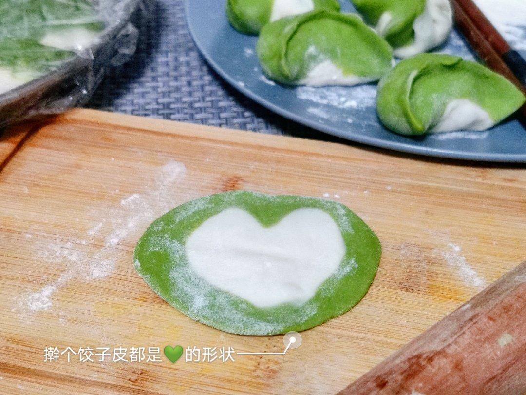 翡翠白菜饺