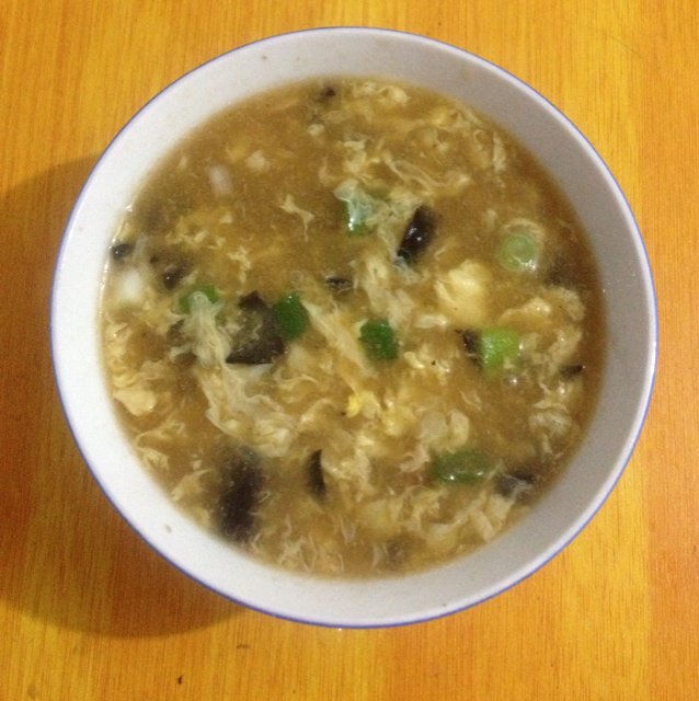 木耳鸡蛋汤