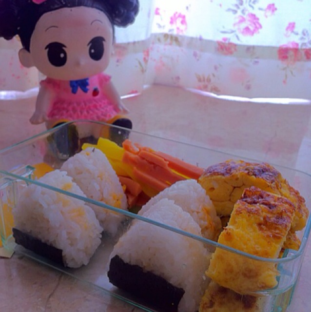 金枪鱼芝士饭团