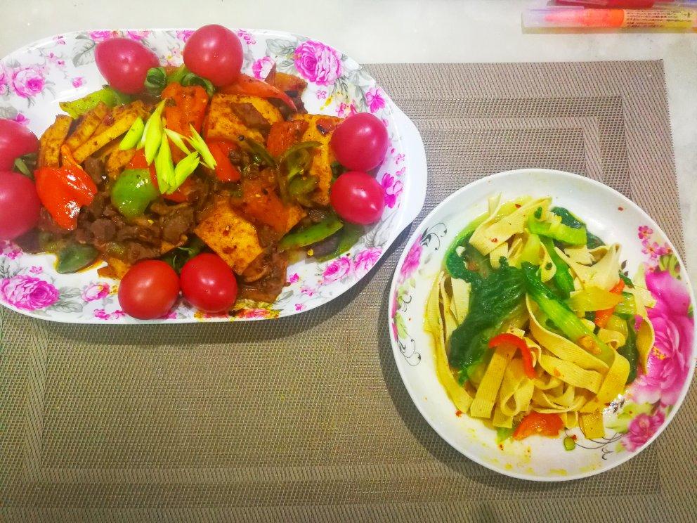干锅千页豆腐