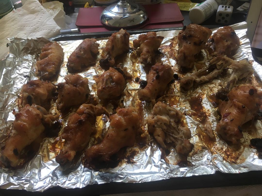 经过多年实验的骨灰级烤鸡翅