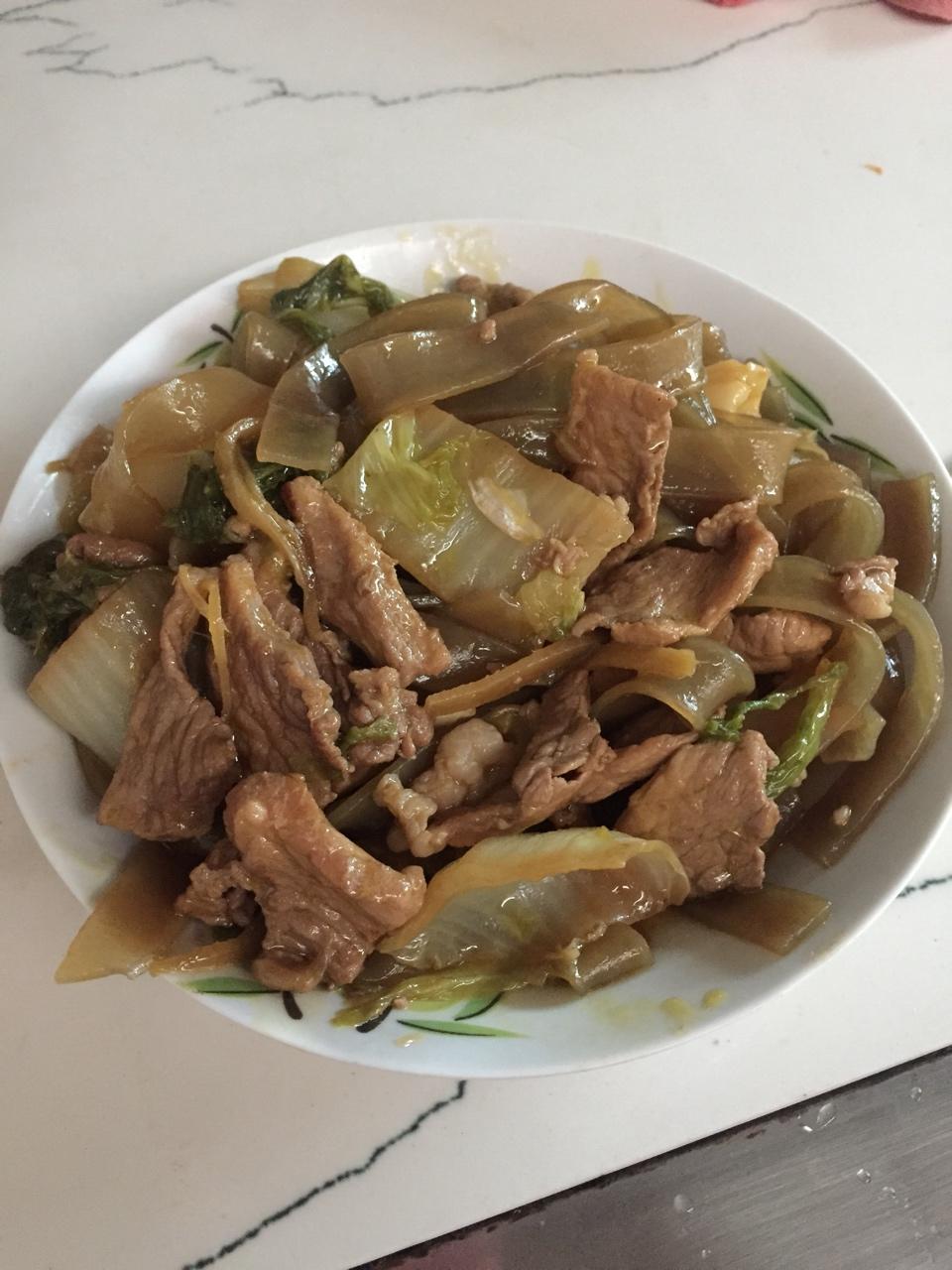 猪肉白菜炖粉条