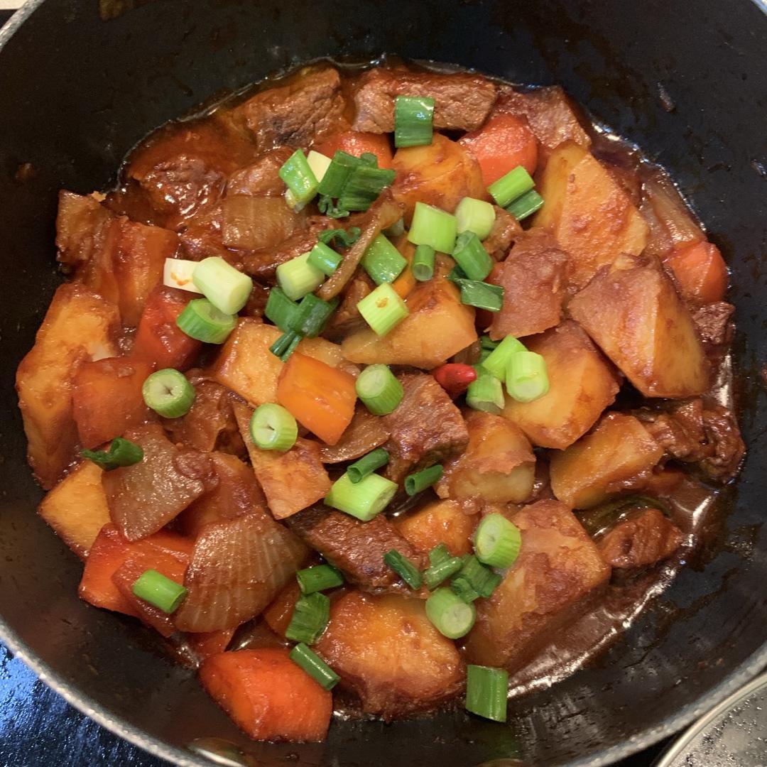 土豆炖牛肉