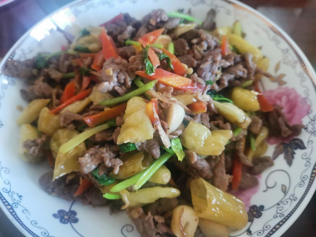 泡椒黄牛肉