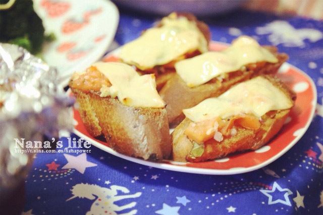 圣诞头盘：意大利bruschetta