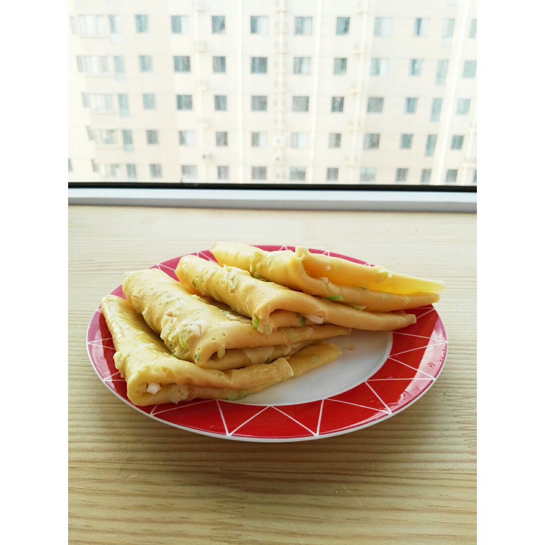葱花鸡蛋饼