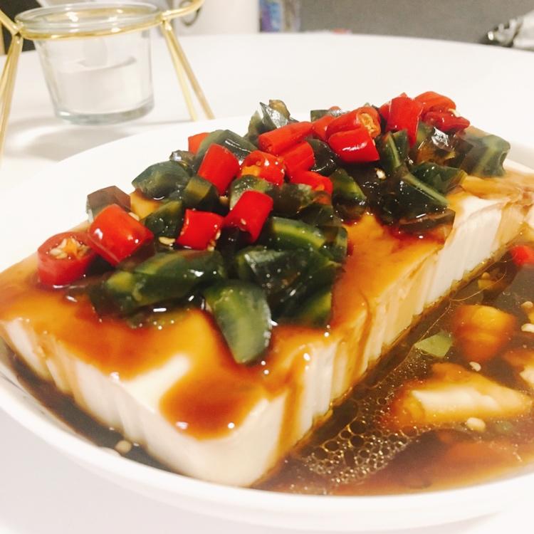 皮蛋豆腐