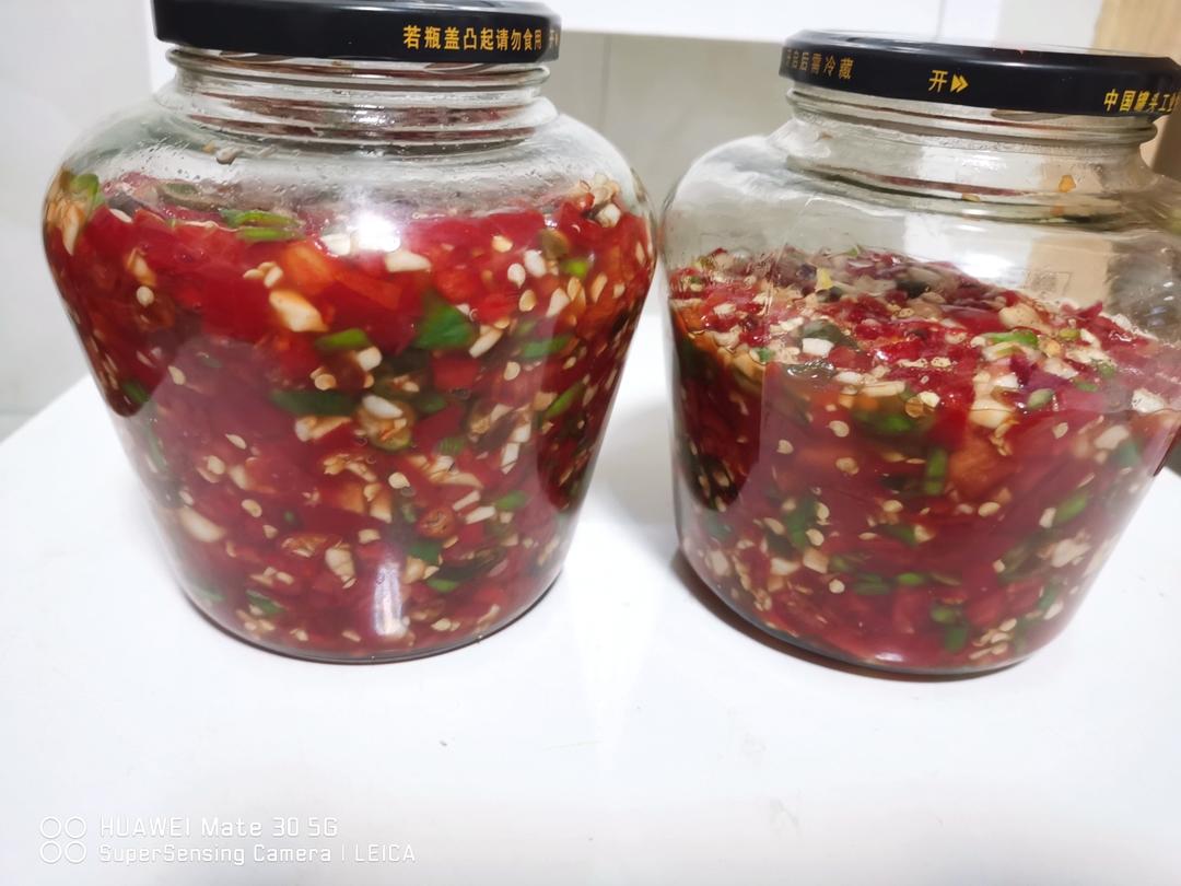 💯香辣开胃的自制剁辣椒‼️放一年不会坏