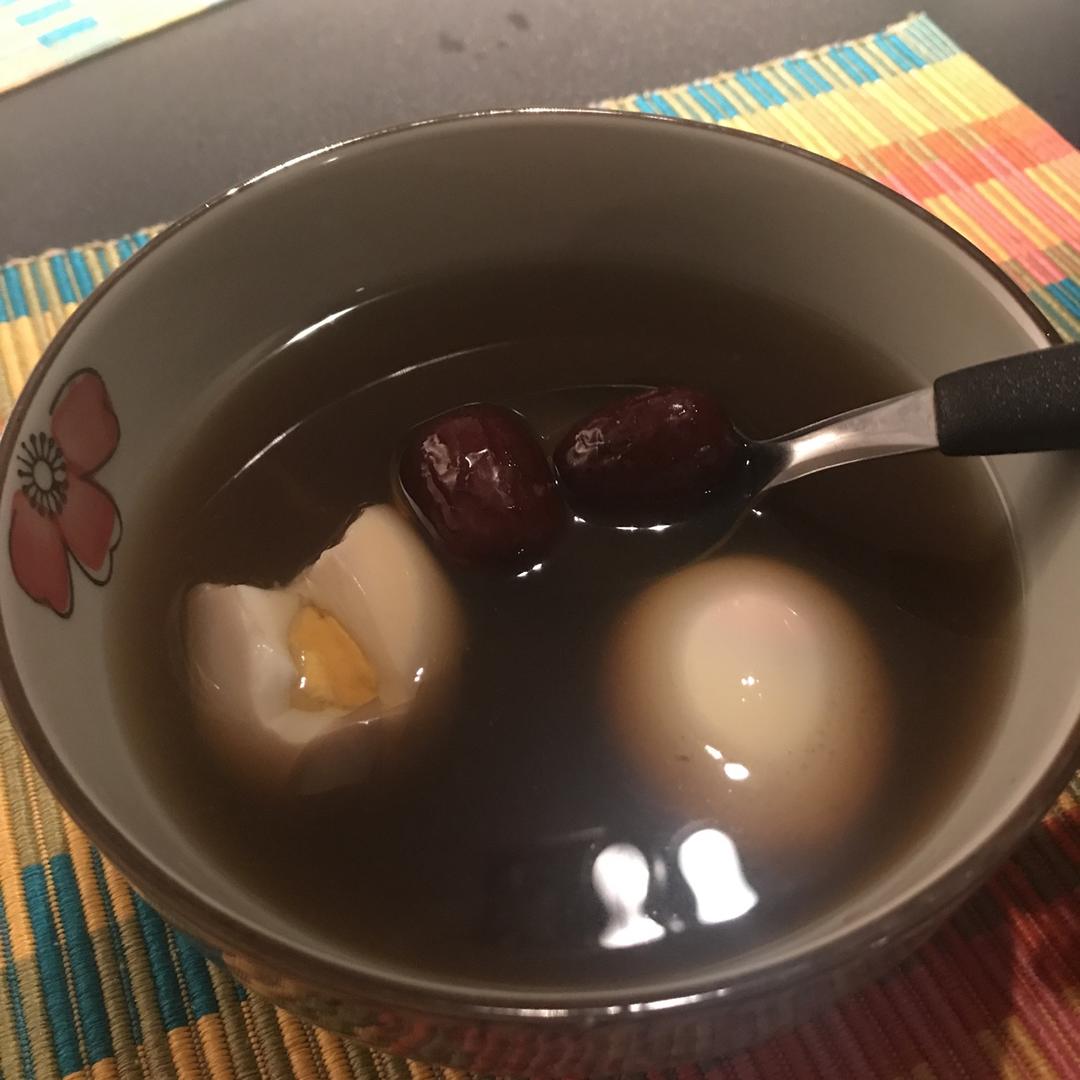 当归红枣鸡蛋汤