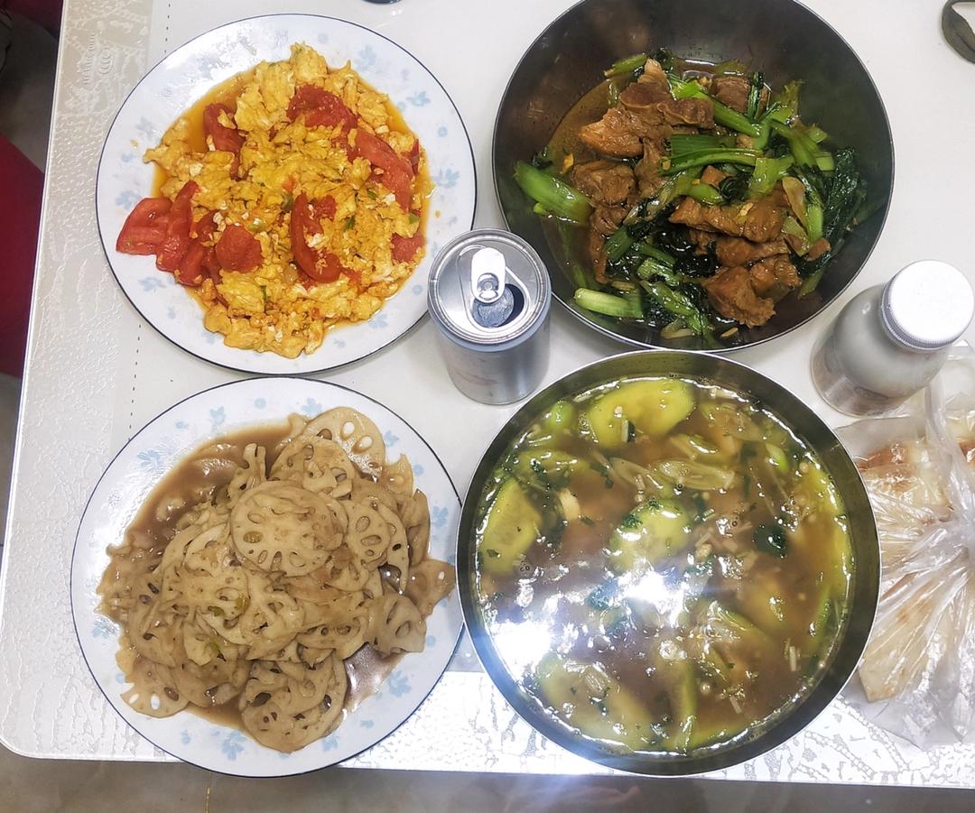 青菜牛肉