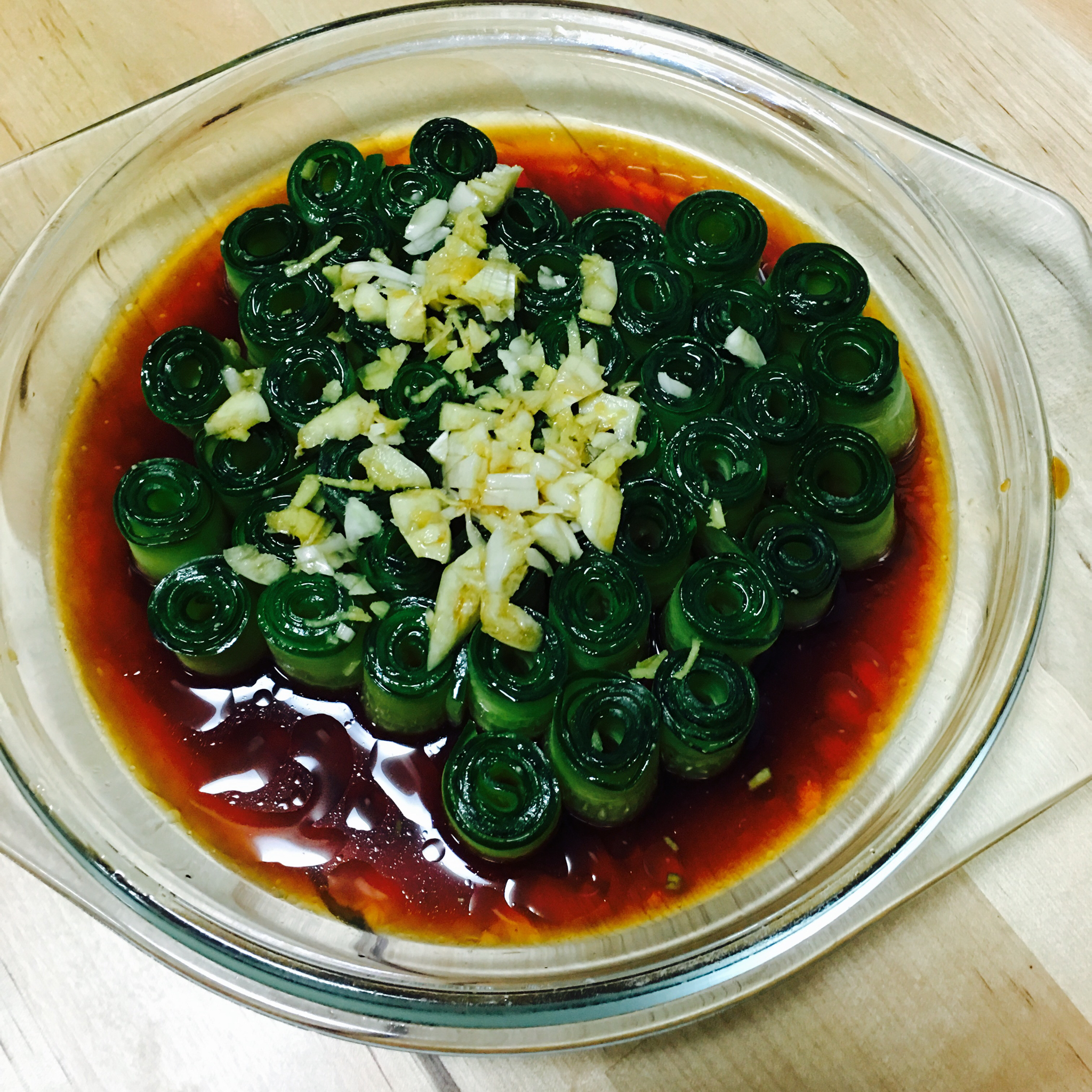 响油黄瓜
