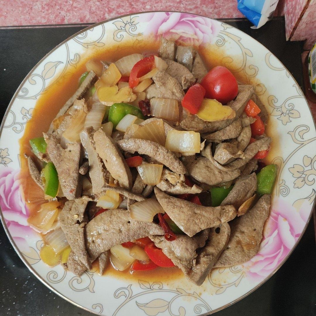 嫩炒猪肝