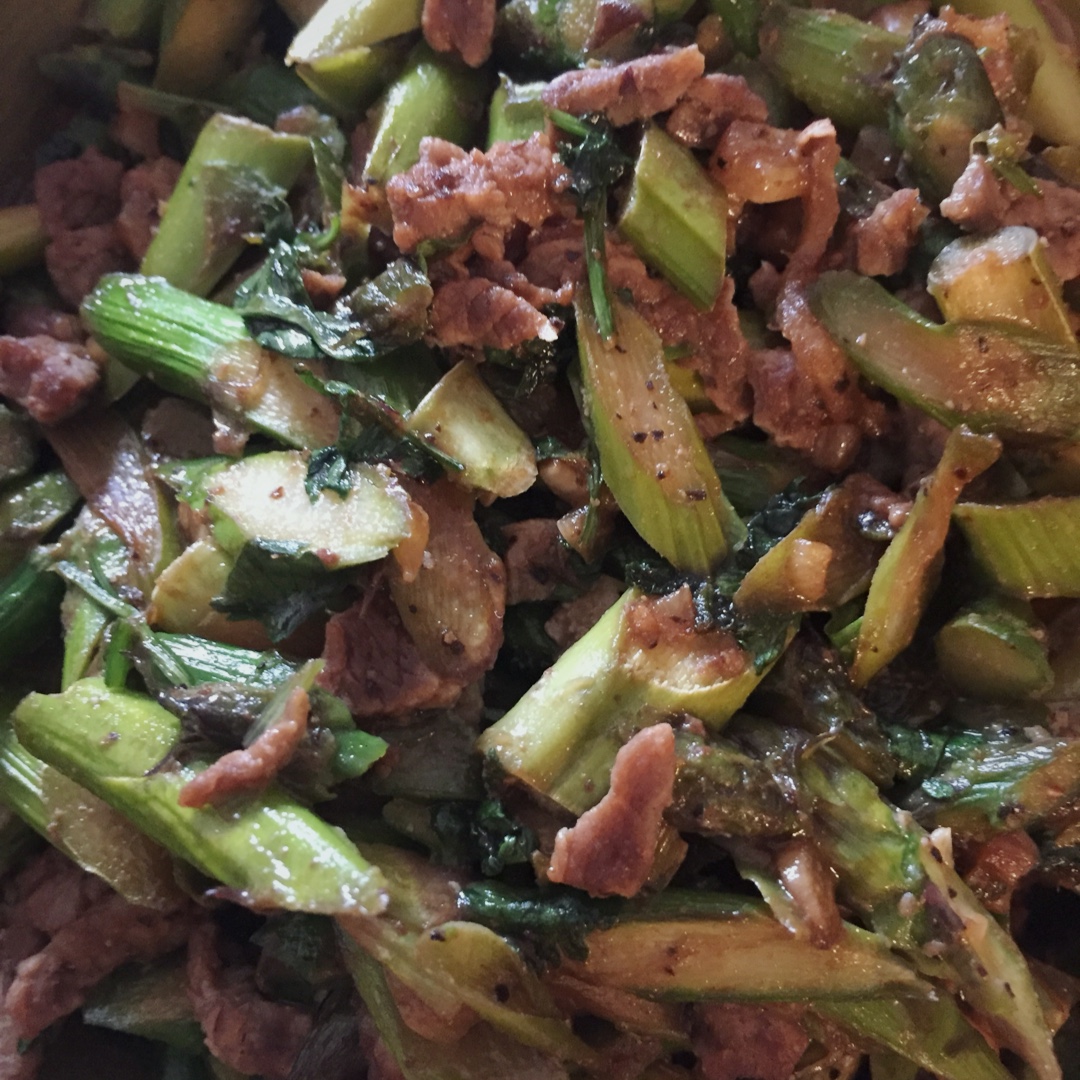 【曼食慢语】蚝油芦笋牛肉粒