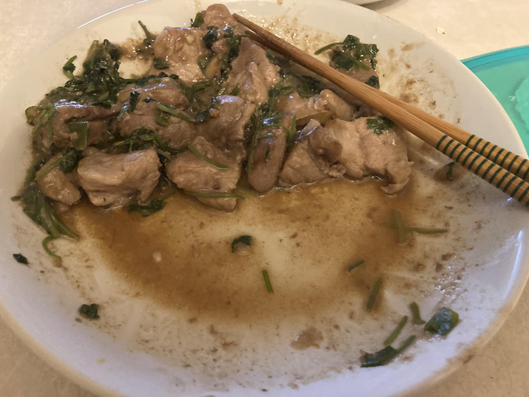 孜然炒肉片（猪肉羊肉牛肉）