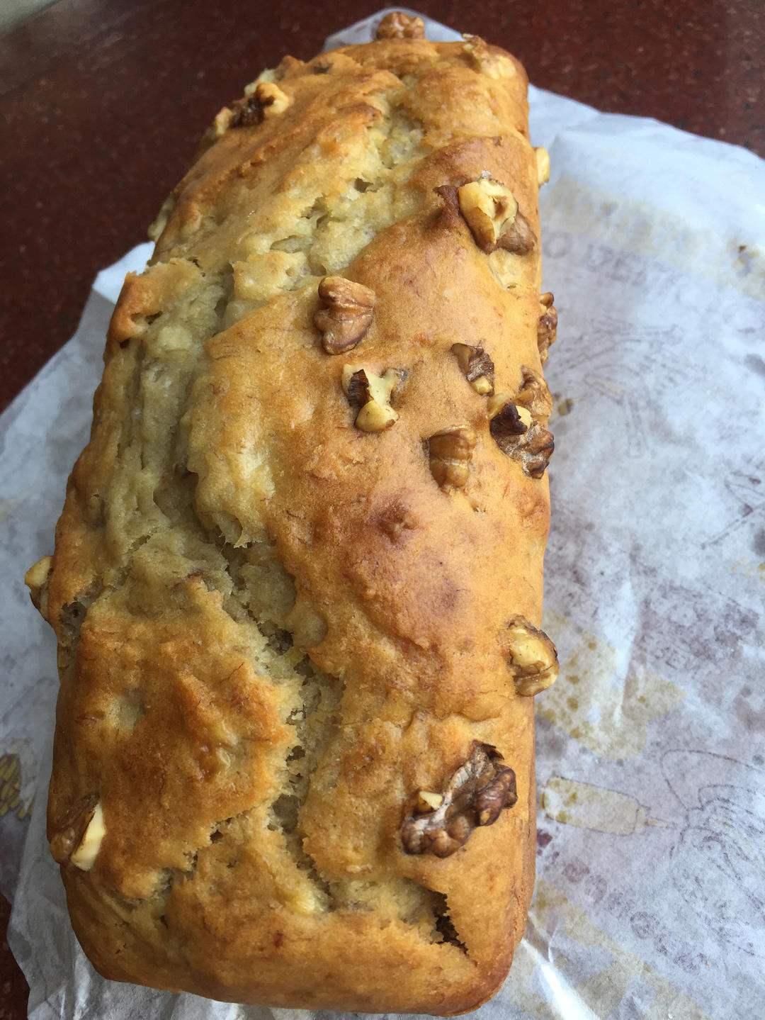 美国星巴克Starbucks经典蛋糕：Banana Bread香蕉核果蛋糕