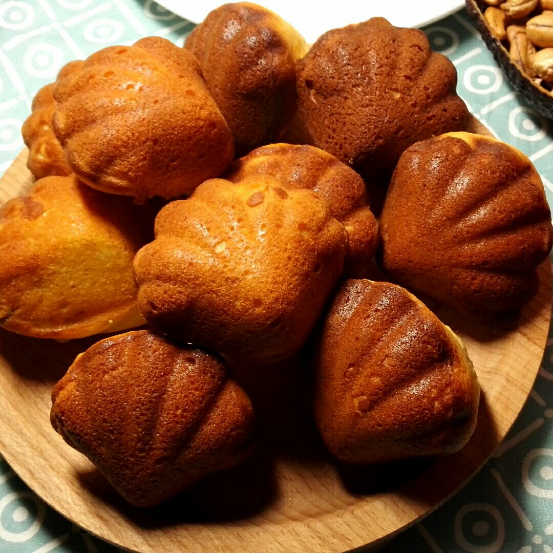 【夏日无负担系列】 蜂蜜柚子茶轻玛德琳