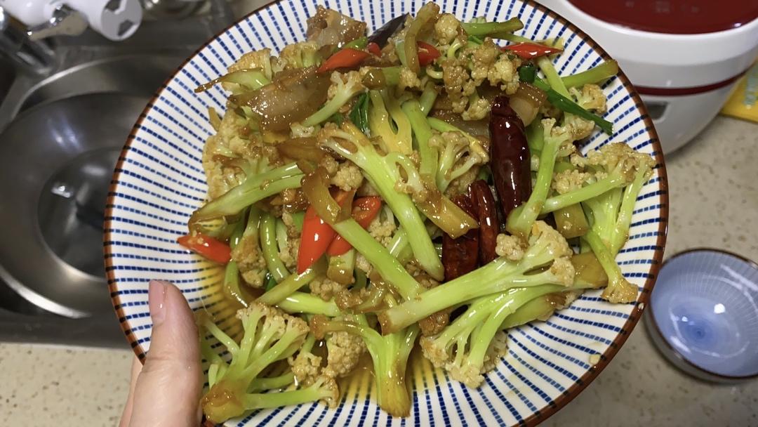 干锅花菜