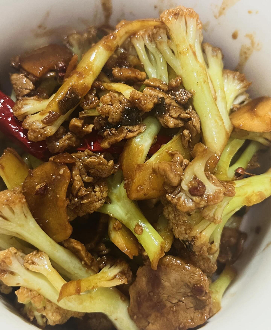 干锅花菜做起来呀