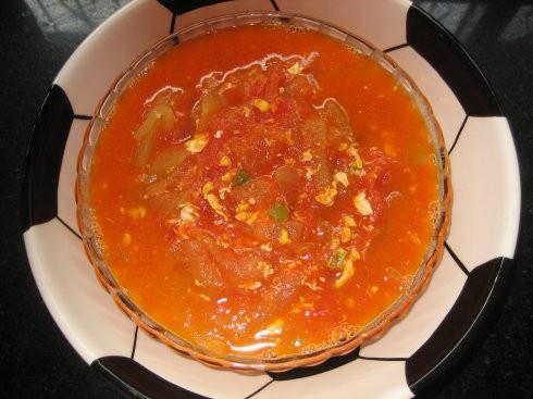 西瓜皮炒鸡蛋的做法