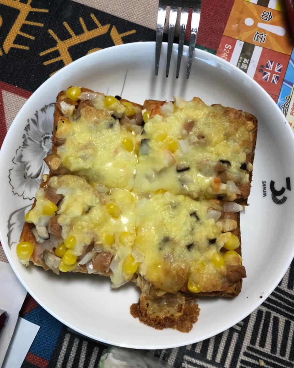 芝士面包片披萨