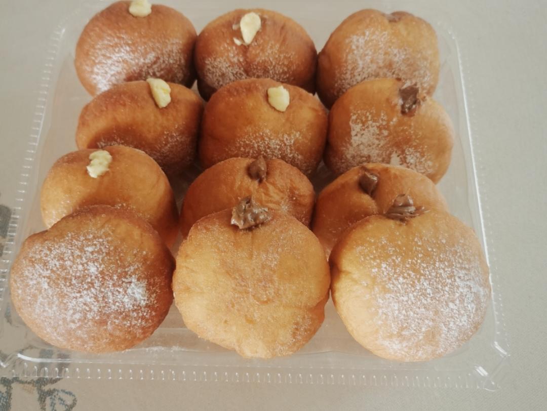 吃不腻的【爆浆甜甜圈】
