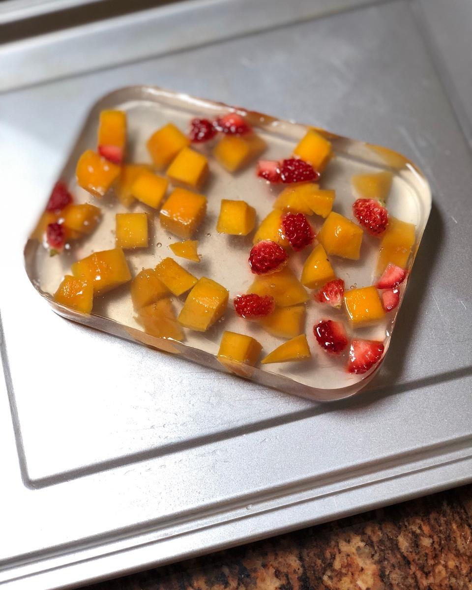 火龙果果冻（白凉粉版）