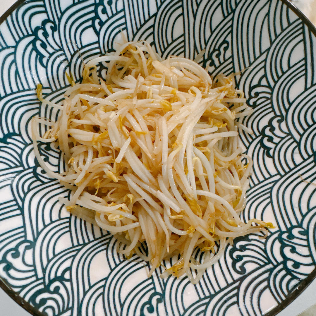 家庭版醋溜豆芽