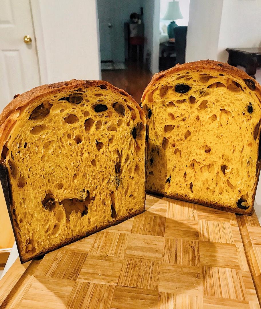 潘娜托尼(天然酵母版) Sourdough Panettone