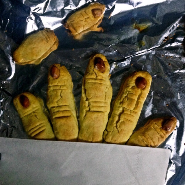 万圣节女巫的手指
