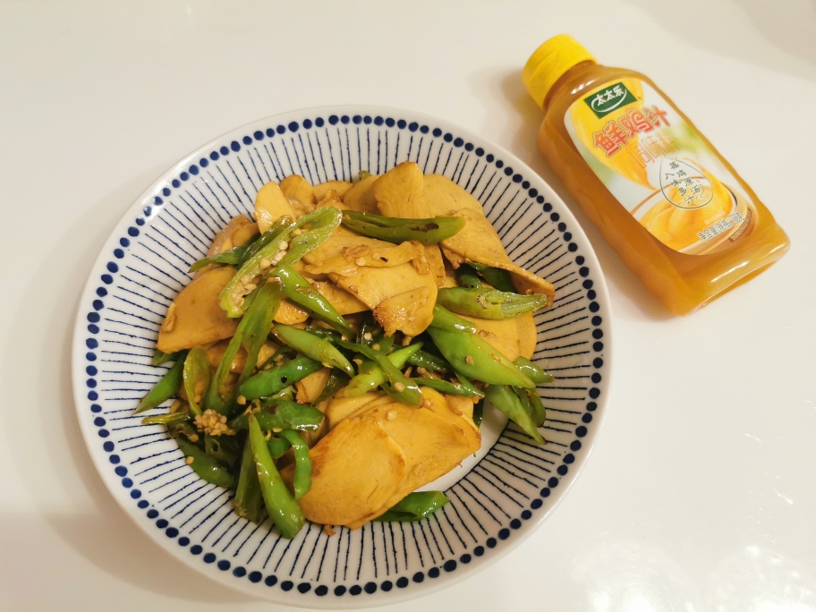 鸡汁尖椒素鸡—太太乐鲜鸡汁快手菜的做法