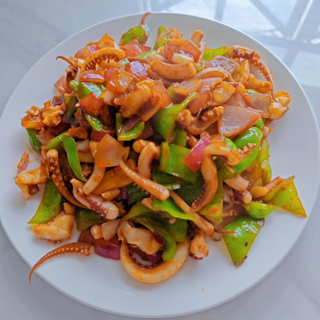 香辣鱿鱼须