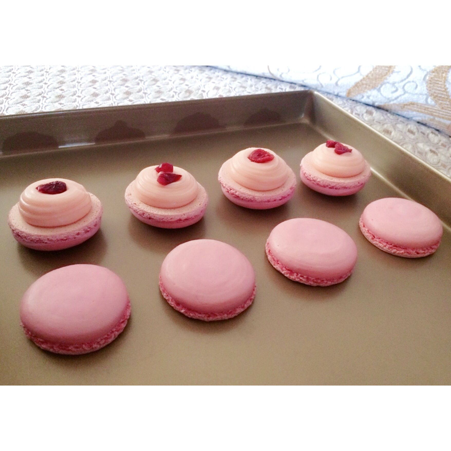 马卡龙(杏仁蛋白糖饼)