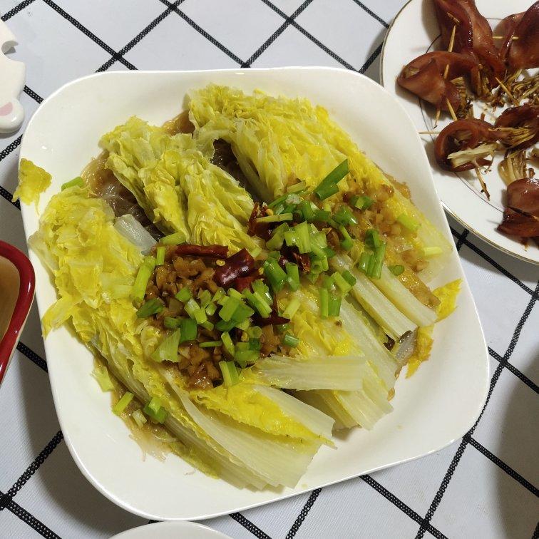 蒜蓉粉丝娃娃菜