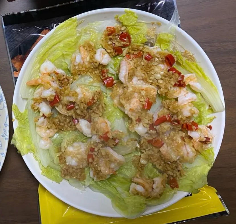 蒜蓉粉丝开背虾