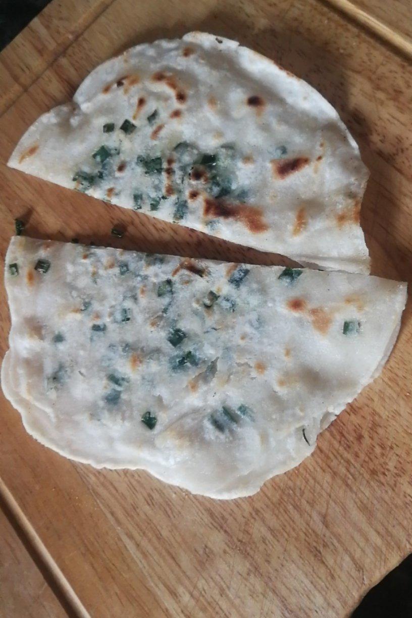 葱油饼（饺子皮版）