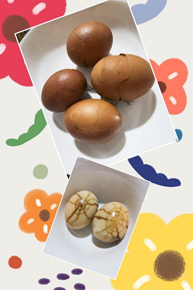 电饭煲煮五香茶叶蛋