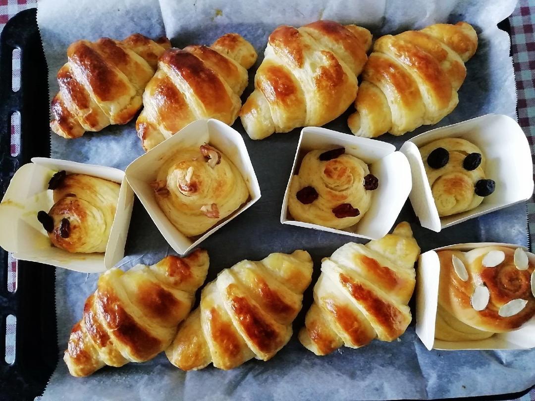 超级详细的可颂牛角包教程