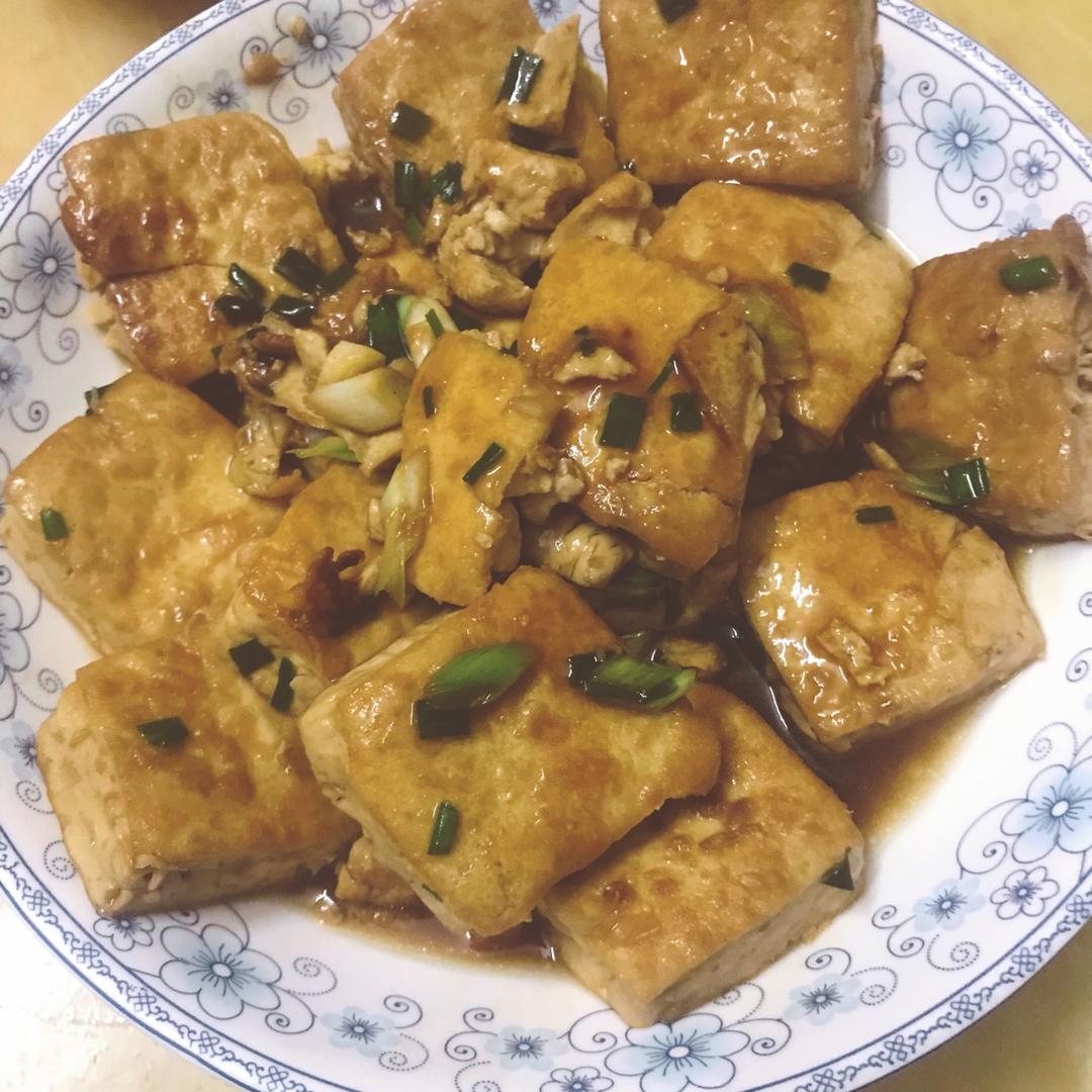 蚝油嫩豆腐