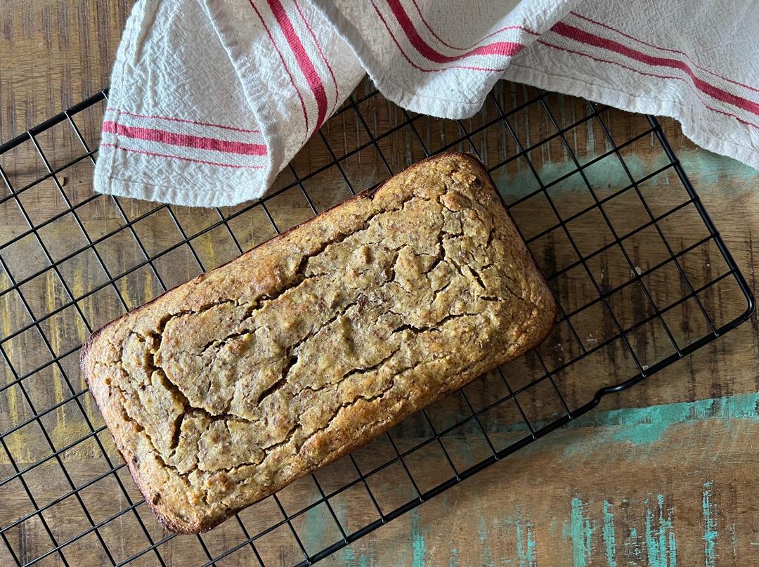 无油无糖香蕉蛋糕（无麸制）