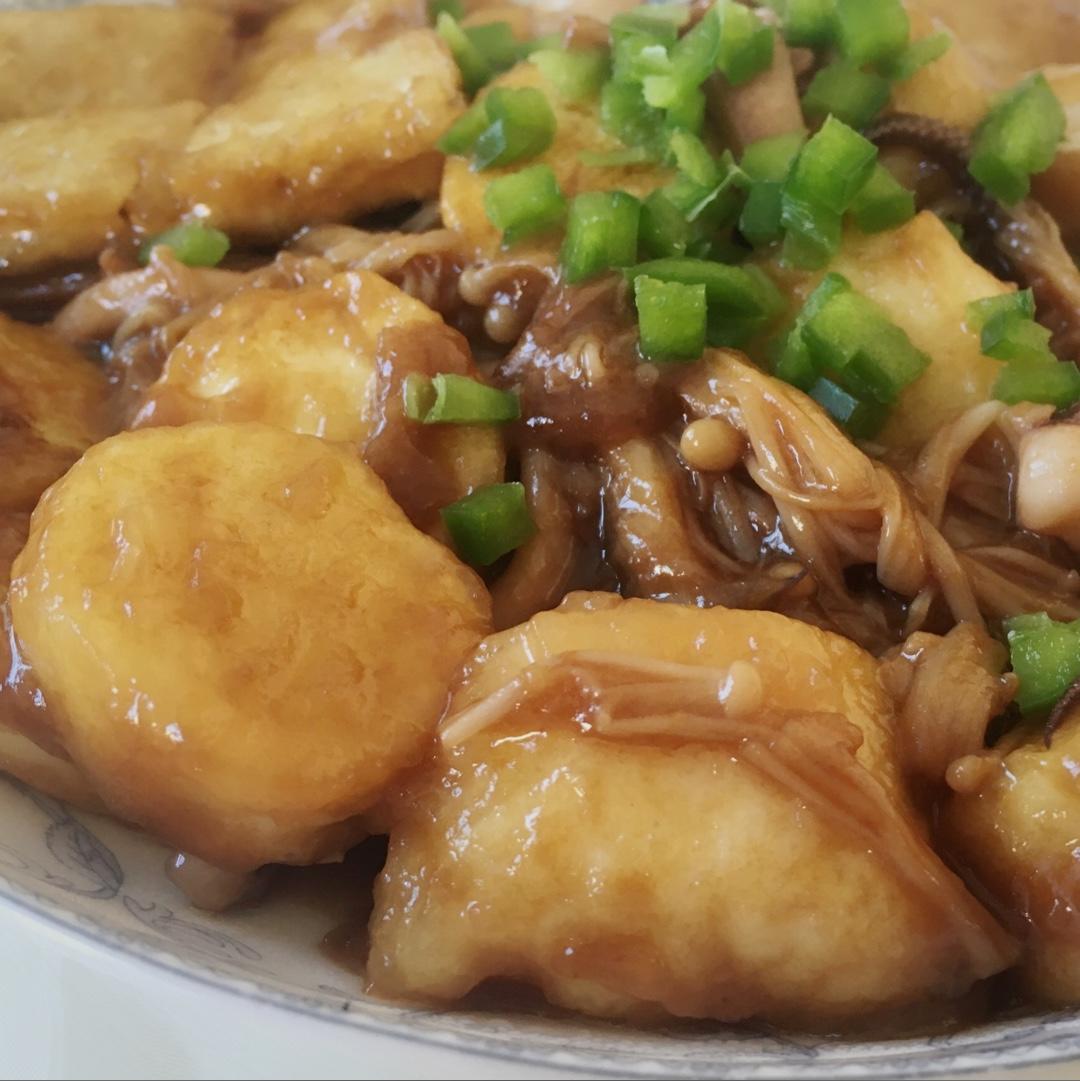 超级下饭菜--金针菇日本豆腐