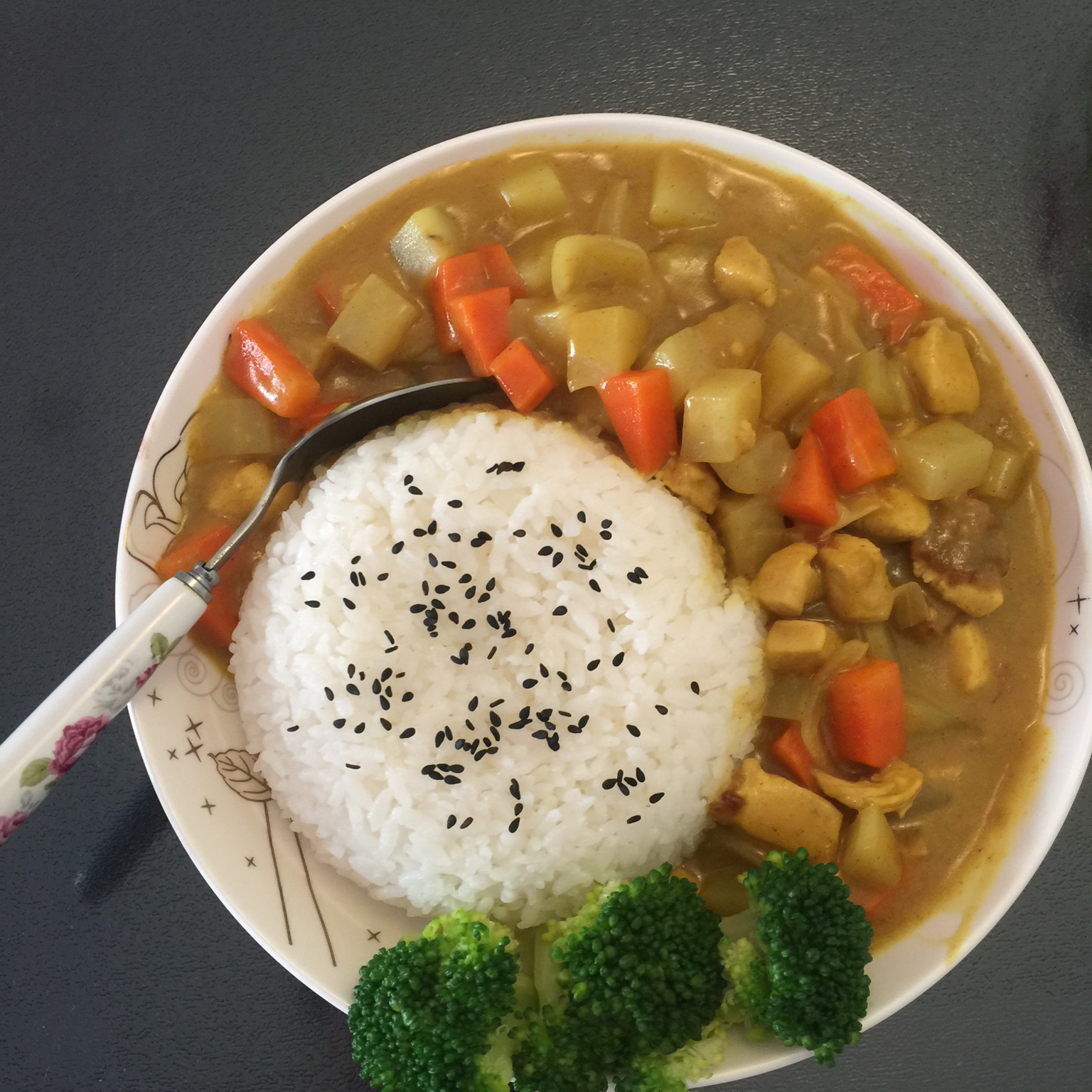 咖喱鸡饭