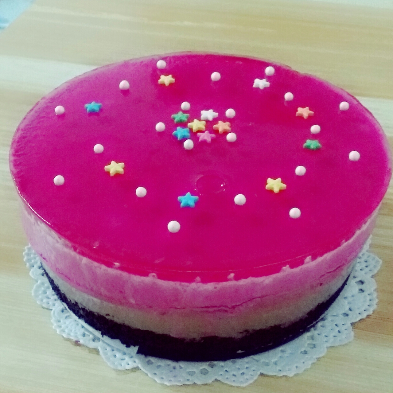 巧克力芒果慕斯